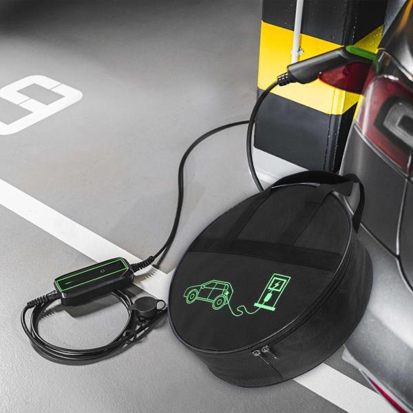 ケース 電気自動車ケーブル コード ホース 収納袋 EV 充電ケーブル バッグ 耐久性のあるケーブル バッグ