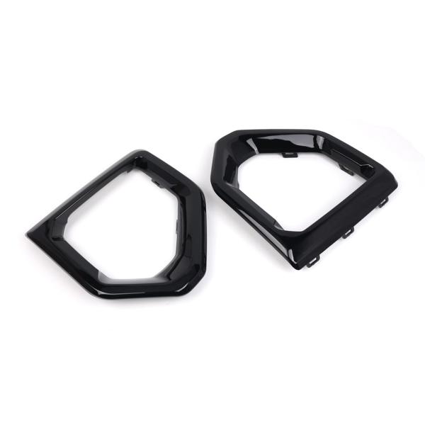 フォグライト エクステリア トリム ベゼル カバー フロント フォグ ランプ フレーム カバー 耐久性 84176752 84176753 フロント 