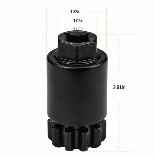 フライホイール バーリング ツール ブラック 交換用 MP7 MP8 MP10 2008-2019