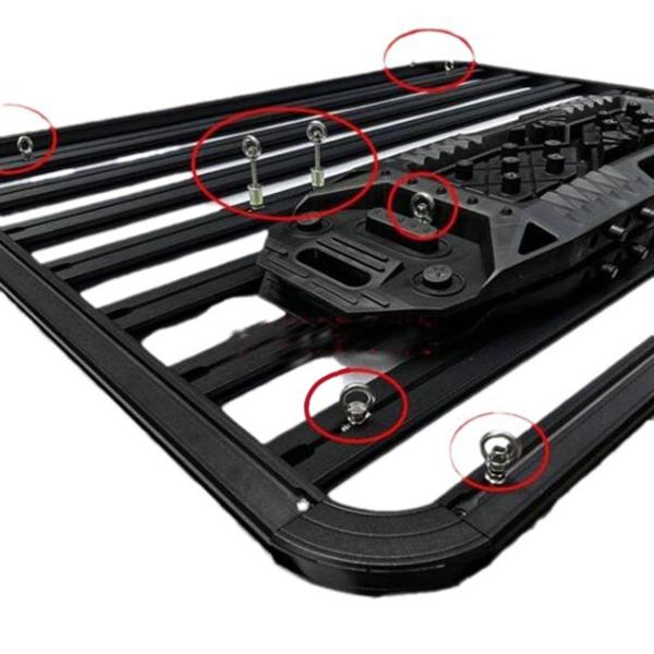 ステンレススチール T ボルト アイナット タイダウンリング T スロットボルト アンカーセット 4 個