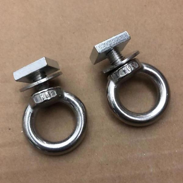 ステンレススチール T ボルト アイナット タイダウンリング T スロットボルト アンカーセット 4 個