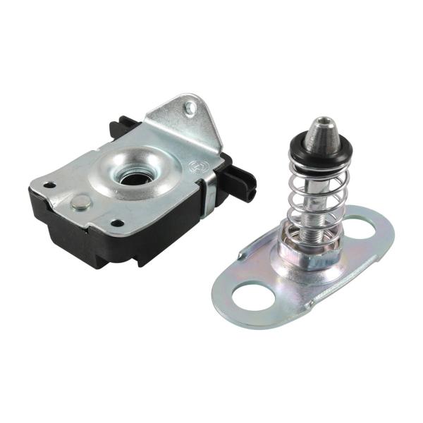 上部下部フードロックキャッチラッチ 51238229807 51238203859 アセンブリアイアン 頑丈 取り付け簡単 E46 E53用