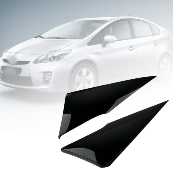 リアクォーターモールディング リア三角カバープレート 簡単取り付け スペアメンテナンス 62505-47012 に適用 2016-2021 2個