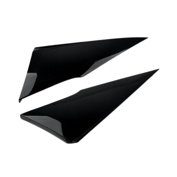 リアクォーターモールディング リア三角カバープレート 簡単取り付け スペアメンテナンス 62505-47012 に適用 2016-2021 2個