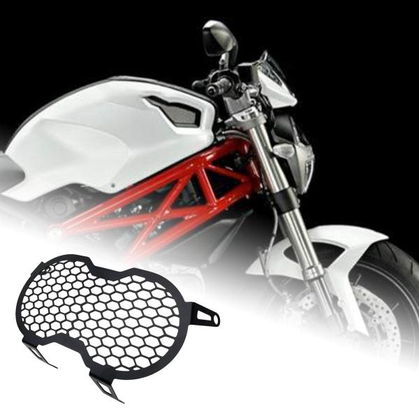 オートバイのヘッドライトグリルフロントヘッドライトプロテクターアクセサリー簡単なインストールメッシュヘッドライトプロテクター砂漠 x