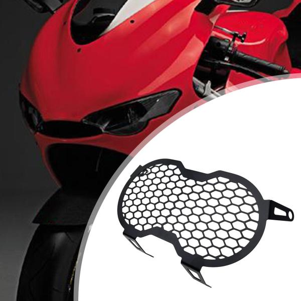 オートバイのヘッドライトグリルフロントヘッドライトプロテクターアクセサリー簡単なインストールメッシュヘッドライトプロテクター砂漠 x