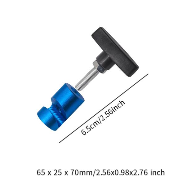 車のボンネットショックプロップロッドツールクランプ軽量頑丈なストラットリテーナーM12x1.25ブルー
