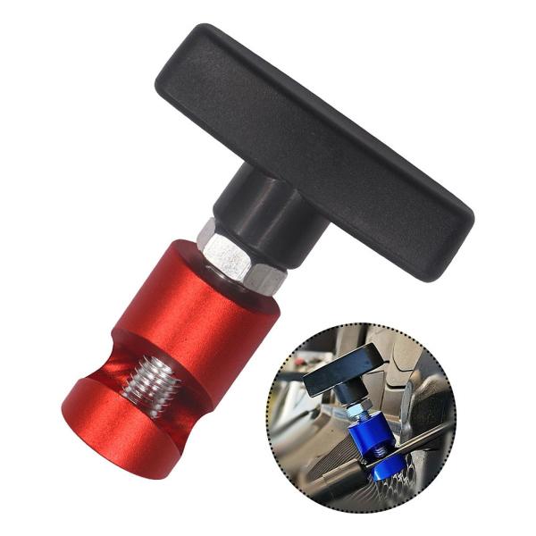 車のボンネットショックプロップロッドツールクランプ軽量丈夫なストラットリテーナー M14x1.25 レッド
