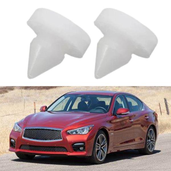 2ピース/個ブレーキとクラッチペダルストップパッド、ブレーキペダルストッパー46584S0100、 2000-2009頑丈なブレーキペダルストップパッ