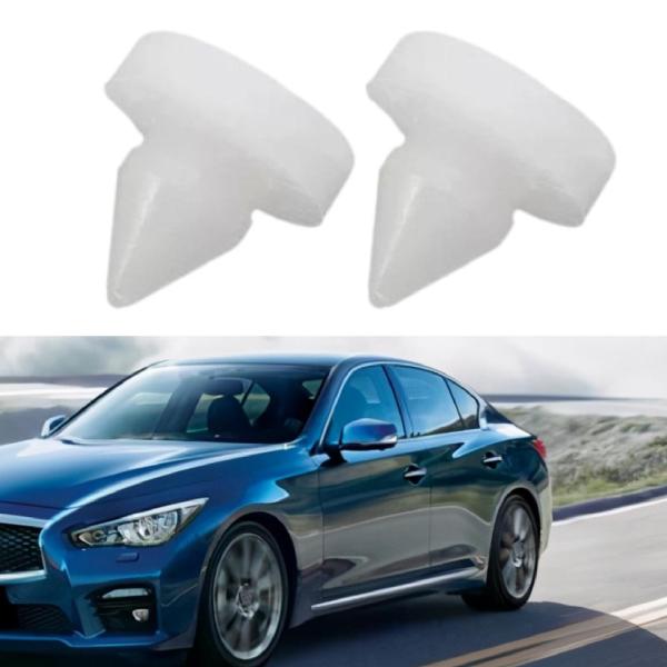 2ピース/個ブレーキとクラッチペダルストップパッド、ブレーキペダルストッパー46584S0100、 2000-2009頑丈なブレーキペダルストップパッ