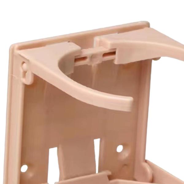 調節可能折りたたみ式車用ドリンクホルダーカップラック 家庭用マリンボート用 ベージュ