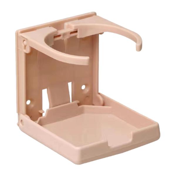 調節可能折りたたみ式車用ドリンクホルダーカップラック 家庭用マリンボート用 ベージュ