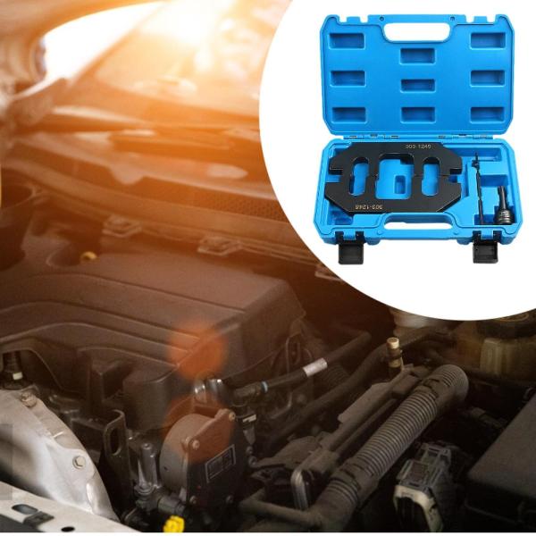 Engineタイミングカムシャフトロックツールキャリングケース付きオートメンテナンスMKZエッジフレックスMKの車の修理