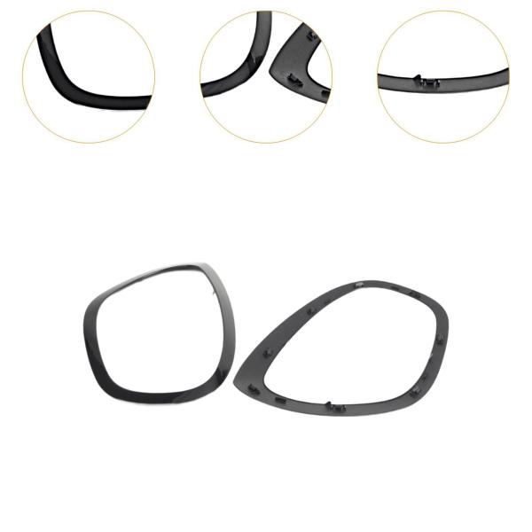 2xフロントヘッドライトベゼルセット左および右車アクセサリー51137388117 51137388118