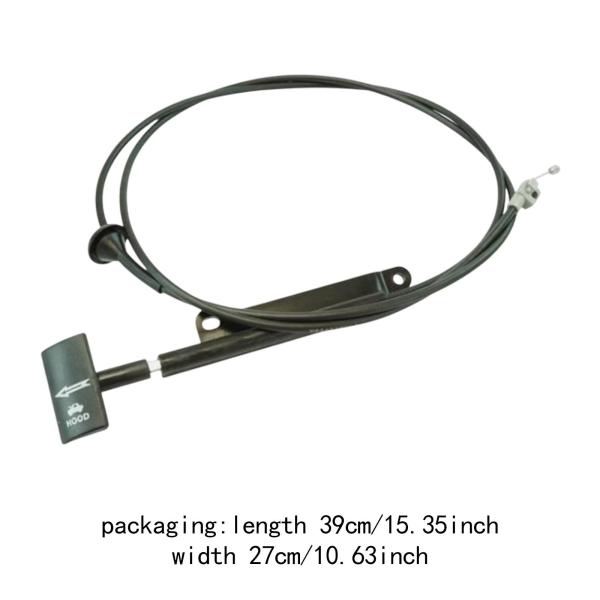 HOSEリリースケーブルF4ZZ16916A互換性のある頑丈なシンプルなインストール部品サプライ品の交換高性能ブラックアクセサリー