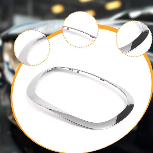 51137388118、ヘッドライトベゼル、交換用、自動車アクセサリー プロフェッショナル 右側 クーパー カントリーマン ジョン クーパー ワークス