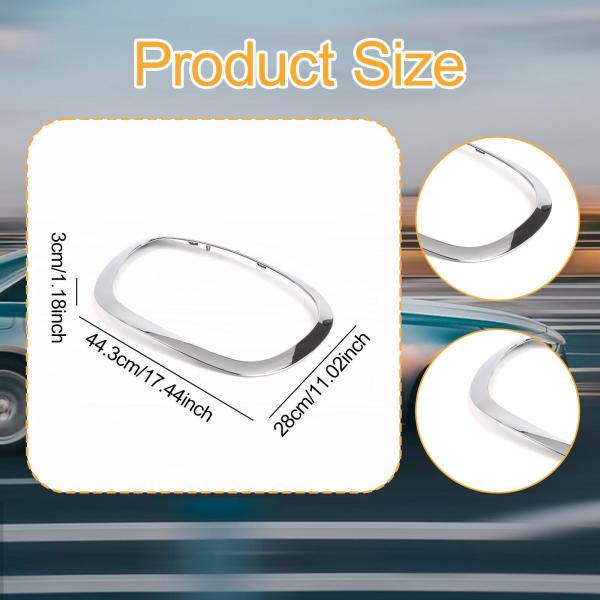 51137388118、ヘッドライトベゼル、交換用、自動車アクセサリー プロフェッショナル 右側 クーパー カントリーマン ジョン クーパー ワークス