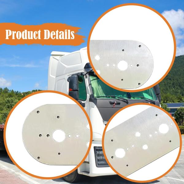 ウォーターメロンライト取り付けプレート ケンワース 660 680 880 W900L用交換品