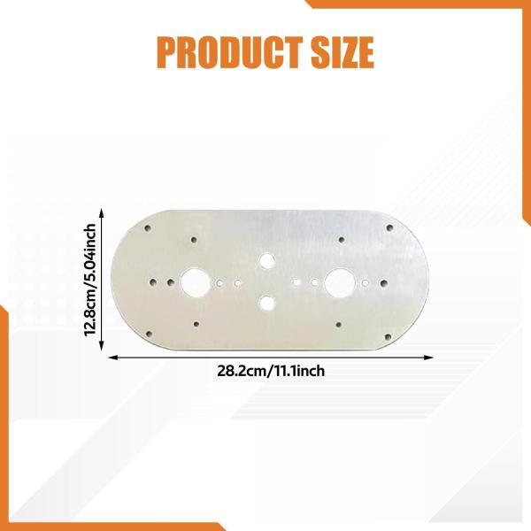 ウォーターメロンライト取り付けプレート ケンワース 660 680 880 W900L用交換品