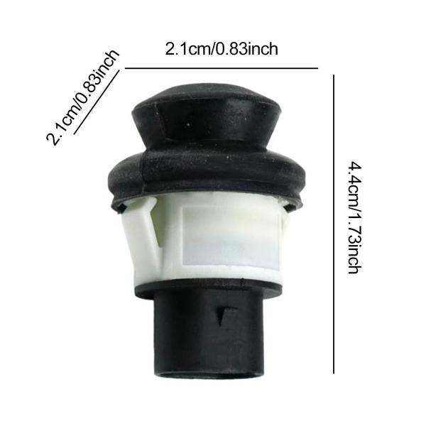 ドアコンタクトインテリアスイッチ、ブラック 6N0947563 ドア枠コンタクトスイッチアクセサリー、頑丈な継手スペアパーツ高能