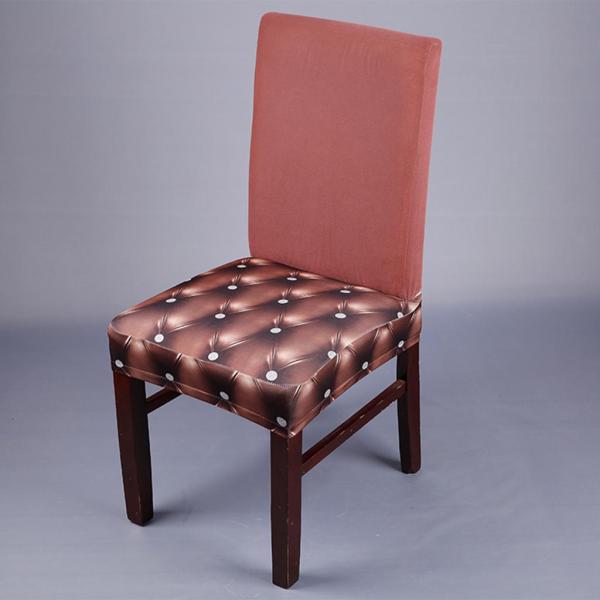 水玉ストレッチ スパンデックス弾性椅子シート カバー ダイニング ルームの装飾 6