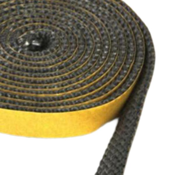 3mm×25mm×200cm ストーブシーリングコード ストーブ窓ガラスガスケットテープ 粘着性