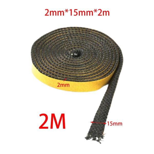 3mm×25mm×200cm ストーブシーリングコード ストーブ窓ガラスガスケットテープ 粘着性