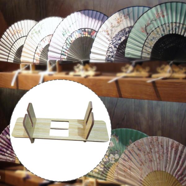 扇子スタンドホルダー 手持ちファンホルダー 装飾シンプルなファンラック 手持ちファンディスプレイベース ホテル卓上 結婚式の寝室の装飾用