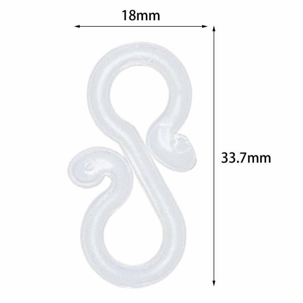 100 個のシャワーカーテンフック装飾シャワーカーテンリング庭のクリスマスライト寮 S 字型フック農家のお祝い