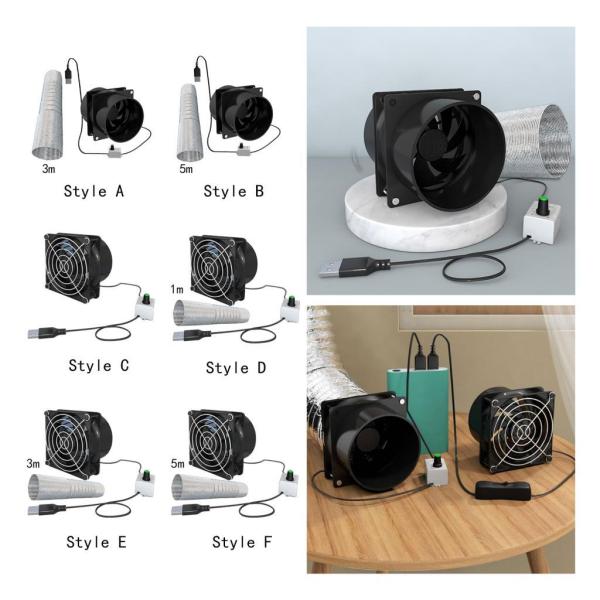 排気ファンヨット省エネポータブル換気扇窓トイレ屋根裏部屋デュアルファン 3 メートルチューブ