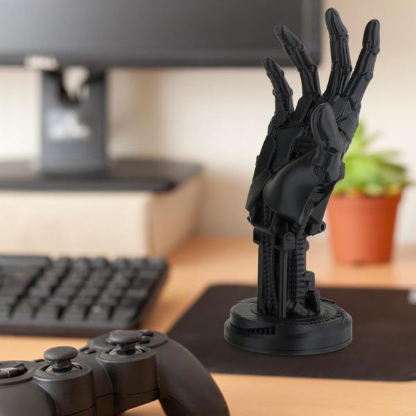 ゲームコントローラースタンド 頑丈なゲームコントローラーサポートホルダー アクセサリー ハンドルブラケット 機械式ハンドスタチュー 時計用 部屋の装飾