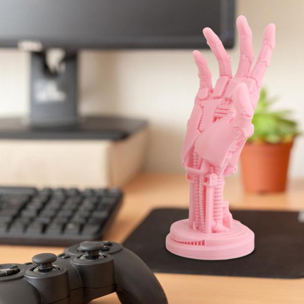 ゲームコントローラースタンド 頑丈なゲームコントローラーサポートホルダー アクセサリー ハンドルブラケット 機械式ハンドスタチュー 時計用 部屋の装飾