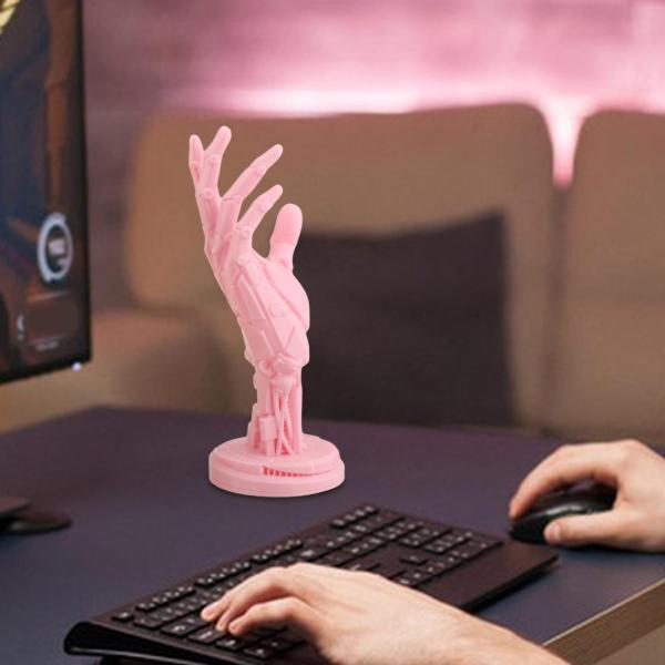 ゲームコントローラースタンド 頑丈なゲームコントローラーサポートホルダー アクセサリー ハンドルブラケット 機械式ハンドスタチュー 時計用 部屋の装飾