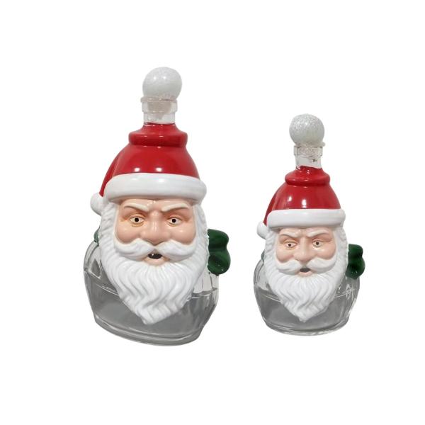 サンタ ウイスキー デキャンタ ワインアクセサリー ワインボトル パーティー レストラン バー用 300ml
