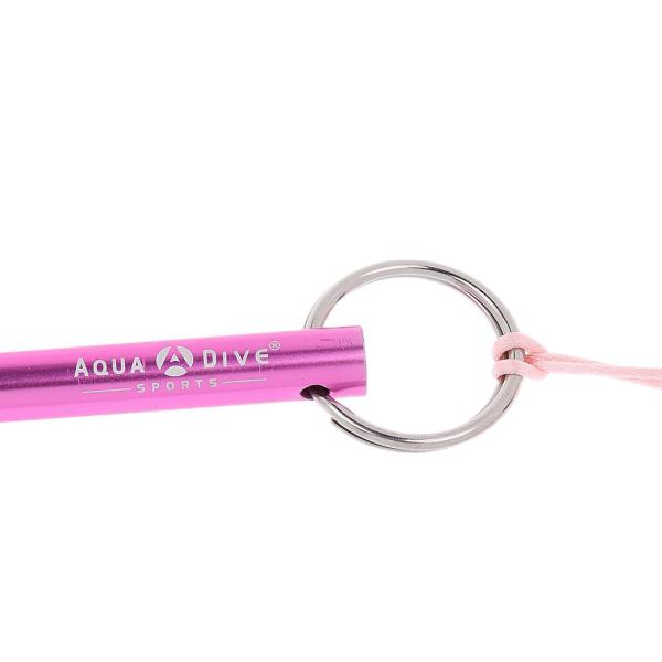 ライト アルミニウム合金 スキューバ ダイビング スティック ポインター ロッド リスト ストラップ付き ピンク