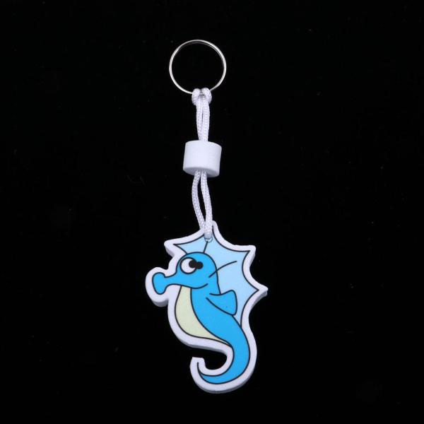 ヨット セーリング ボート フローティング キーリング キーチェーン タツノオトシゴ