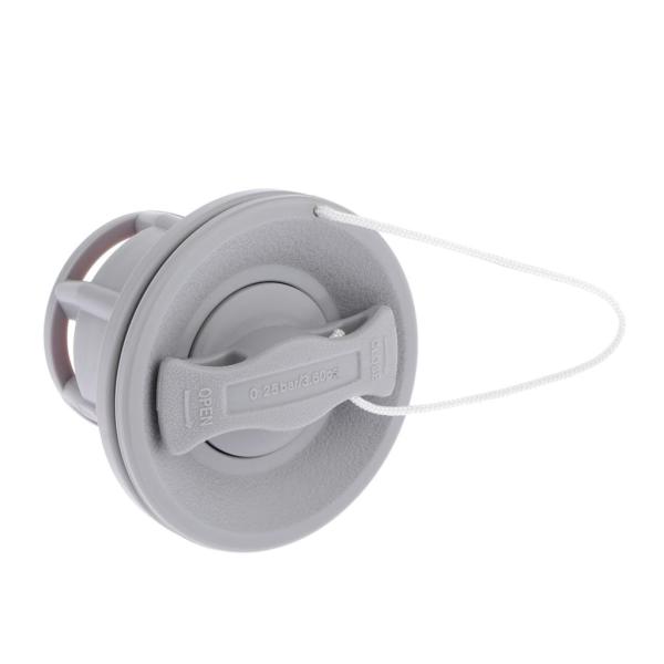 カヤックエアバルブドレン、エアベントにインフレータブルボートラフトサーフパドルボード-2色オプション - グレー