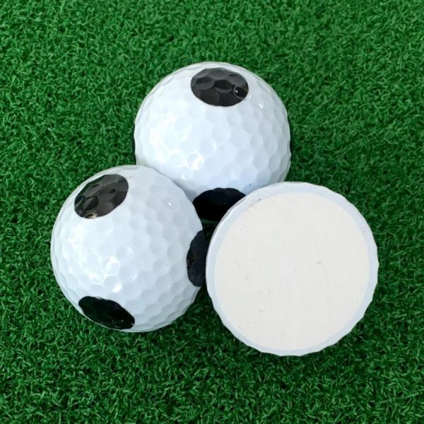 試合練習トレーニングプレイ用ゴルフボール6個ゴルファーギフト