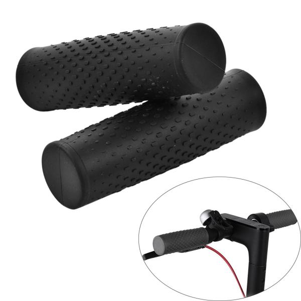 ブラック ハンドルグリップ 電動スクーターのハンドルグリップの交換
