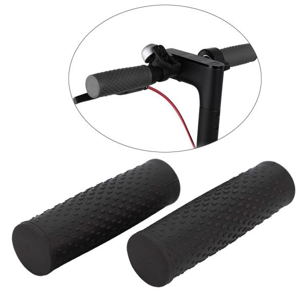 ブラック ハンドルグリップ 電動スクーターのハンドルグリップの交換