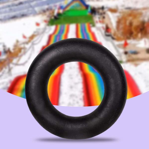 ラバーリバースノーチューブ、頑丈な厚みのあるタイヤ、冬のスキースライド用のプール閉鎖インナーチューブ、フローティングインフレータブルウォーターフロート