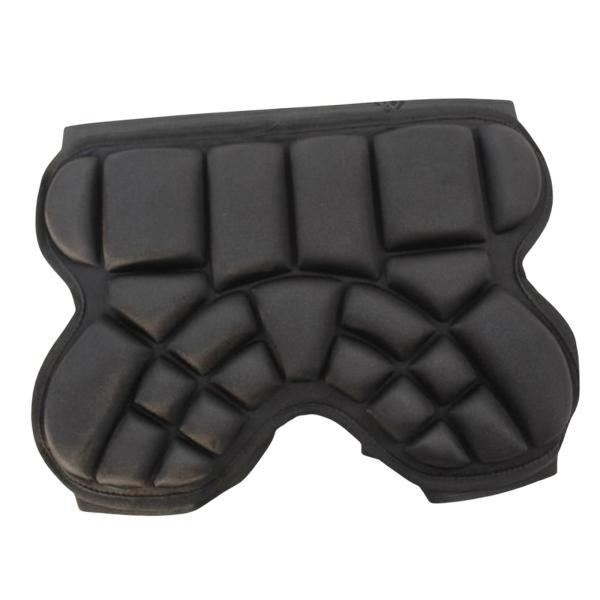 ブラック ヒップサポートパッド パッド入りヒップ衝撃保護 3D ガードパッド