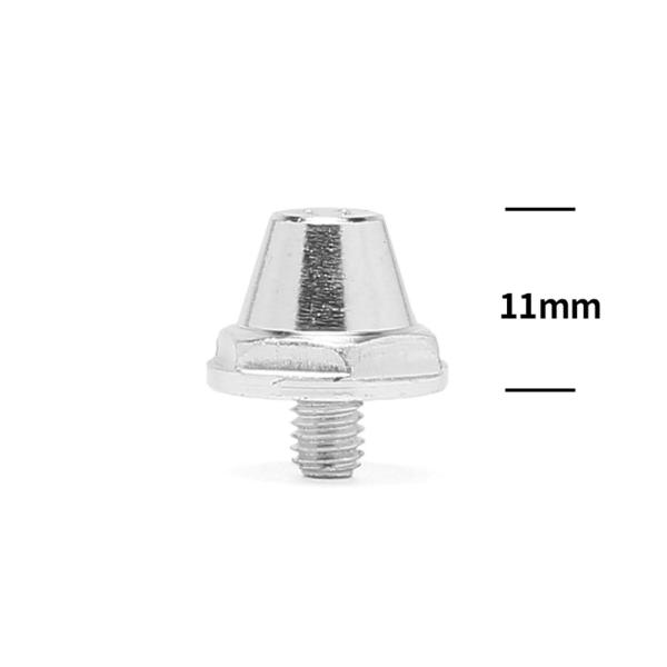 12x フットボール ブーツ スパイク 耐久性のある交換用スパイク 競技トレーニング用 13mm 15mm