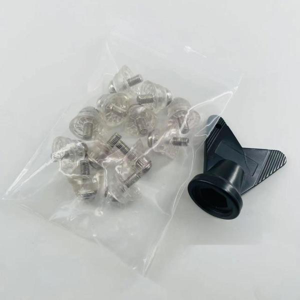 12x フットボールブーツスパイク、サッカーブーツクリート、耐久性のある M5 トラックシューズアクセサリー、屋内屋外スポーツ用ラグビーシューズスタッ
