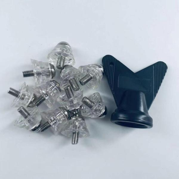 12x フットボールブーツスパイク、サッカーブーツクリート、耐久性のある M5 トラックシューズアクセサリー、屋内屋外スポーツ用ラグビーシューズスタッ