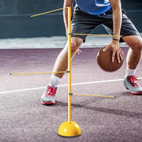 バスケットボールフィットネストレーニングスティックドリブルトレーニング用品プレミアムスポーツバスケットボール用品アジリティポールジムスクール用