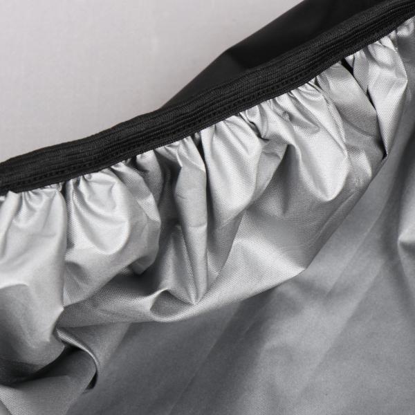 ブラック 自転車カゴレインカバー 自転車フロントバスケットライナーレインカバー防水