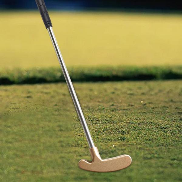 ゴールデン専用パター ゴルフパターのおもちゃ 子供用ミニゴルフパターおもちゃアルミニウム合金 15.8cm