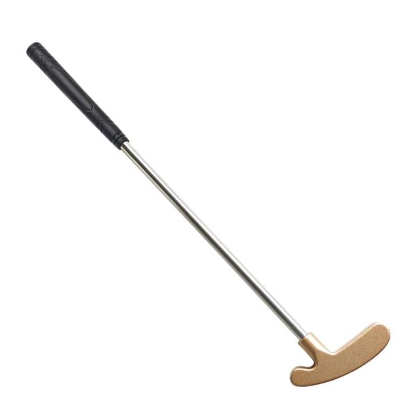 ゴールデン専用パター ゴルフパターのおもちゃ 子供用ミニゴルフパターおもちゃアルミニウム合金 15.8cm