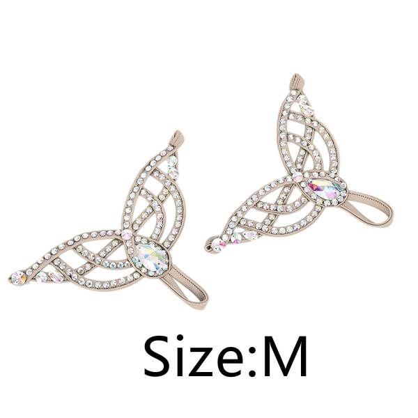 フィギュアスケート ブレスレット ユニークなパフォーマンス装飾 ショー アウトドア ダンス カーキ M